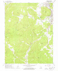 Ironton Missouri Historical topographic map, 1:24000 scale, 7.5 X 7.5 Minute, Year 1968