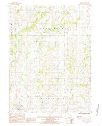 Jameson Missouri Historical topographic map, 1:24000 scale, 7.5 X 7.5 Minute, Year 1984
