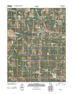 Jasper Missouri Historical topographic map, 1:24000 scale, 7.5 X 7.5 Minute, Year 2011