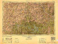 Jefferson City Missouri Historical topographic map, 1:250000 scale, 1 X 2 Degree, Year 1947