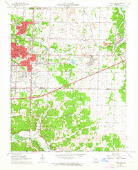Joplin East Missouri Historical topographic map, 1:24000 scale, 7.5 X 7.5 Minute, Year 1963