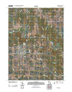Kahoka Missouri Historical topographic map, 1:24000 scale, 7.5 X 7.5 Minute, Year 2012