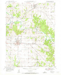 Kahoka Missouri Historical topographic map, 1:24000 scale, 7.5 X 7.5 Minute, Year 1950