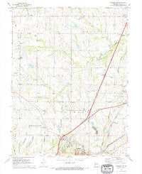 Kearney SW Missouri Historical topographic map, 1:24000 scale, 7.5 X 7.5 Minute, Year 1971