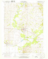 Keytesville Missouri Historical topographic map, 1:24000 scale, 7.5 X 7.5 Minute, Year 1956