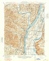 Kimmswick Missouri Historical topographic map, 1:62500 scale, 15 X 15 Minute, Year 1916