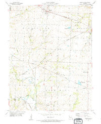 Kingsville Missouri Historical topographic map, 1:24000 scale, 7.5 X 7.5 Minute, Year 1954