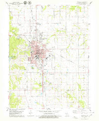 Kirksville Missouri Historical topographic map, 1:24000 scale, 7.5 X 7.5 Minute, Year 1979