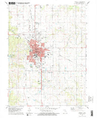 Kirksville Missouri Historical topographic map, 1:24000 scale, 7.5 X 7.5 Minute, Year 1979