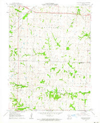 Knob Noster NW Missouri Historical topographic map, 1:24000 scale, 7.5 X 7.5 Minute, Year 1961