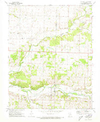La Russell Missouri Historical topographic map, 1:24000 scale, 7.5 X 7.5 Minute, Year 1971