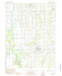 Laclede Missouri Historical topographic map, 1:24000 scale, 7.5 X 7.5 Minute, Year 1984