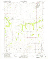 Laddonia Missouri Historical topographic map, 1:24000 scale, 7.5 X 7.5 Minute, Year 1973