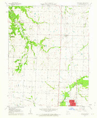 Lamar North Missouri Historical topographic map, 1:24000 scale, 7.5 X 7.5 Minute, Year 1962