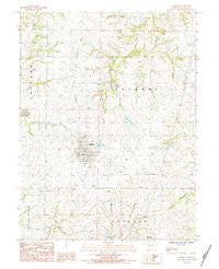Lathrop Missouri Historical topographic map, 1:24000 scale, 7.5 X 7.5 Minute, Year 1984