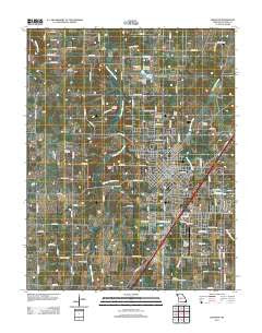 Lebanon Missouri Historical topographic map, 1:24000 scale, 7.5 X 7.5 Minute, Year 2011