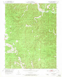 Lewis Hollow Missouri Historical topographic map, 1:24000 scale, 7.5 X 7.5 Minute, Year 1951