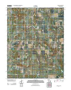 Liberal Missouri Historical topographic map, 1:24000 scale, 7.5 X 7.5 Minute, Year 2011