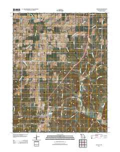 Lincoln Missouri Historical topographic map, 1:24000 scale, 7.5 X 7.5 Minute, Year 2011