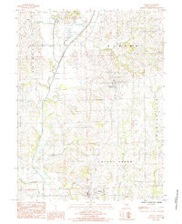 Linneus Missouri Historical topographic map, 1:24000 scale, 7.5 X 7.5 Minute, Year 1984