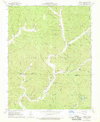 Loggers Lake Missouri Historical topographic map, 1:24000 scale, 7.5 X 7.5 Minute, Year 1967