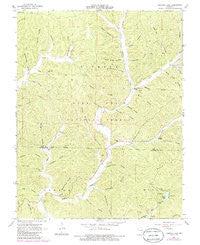 Loggers Lake Missouri Historical topographic map, 1:24000 scale, 7.5 X 7.5 Minute, Year 1967