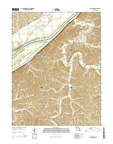 Loose Creek Missouri Current topographic map, 1:24000 scale, 7.5 X 7.5 Minute, Year 2015