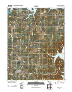 Lowry City Missouri Historical topographic map, 1:24000 scale, 7.5 X 7.5 Minute, Year 2011