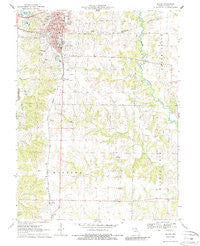 Macon Missouri Historical topographic map, 1:24000 scale, 7.5 X 7.5 Minute, Year 1971