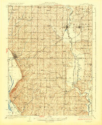 Maitland Missouri Historical topographic map, 1:62500 scale, 15 X 15 Minute, Year 1926