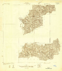 Manes Missouri Historical topographic map, 1:48000 scale, 15 X 15 Minute, Year 1931