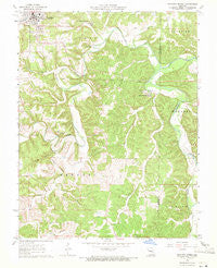 Maramec Spring Missouri Historical topographic map, 1:24000 scale, 7.5 X 7.5 Minute, Year 1963