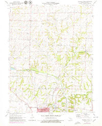 Marshall North Missouri Historical topographic map, 1:24000 scale, 7.5 X 7.5 Minute, Year 1971