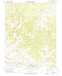 Marthasville Missouri Historical topographic map, 1:24000 scale, 7.5 X 7.5 Minute, Year 1972