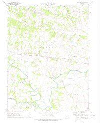 Maryknoll Missouri Historical topographic map, 1:24000 scale, 7.5 X 7.5 Minute, Year 1972