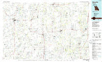 Maryville Missouri Historical topographic map, 1:100000 scale, 30 X 60 Minute, Year 1986