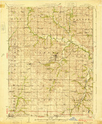 Maysville Missouri Historical topographic map, 1:62500 scale, 15 X 15 Minute, Year 1925