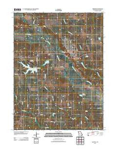 Memphis Missouri Historical topographic map, 1:24000 scale, 7.5 X 7.5 Minute, Year 2012