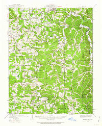 Meramec Spring Missouri Historical topographic map, 1:62500 scale, 15 X 15 Minute, Year 1949