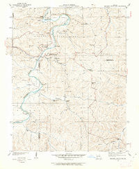 Meramec State Park Missouri Historical topographic map, 1:24000 scale, 7.5 X 7.5 Minute, Year 1934