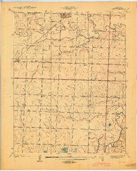 Metz Missouri Historical topographic map, 1:24000 scale, 7.5 X 7.5 Minute, Year 1939