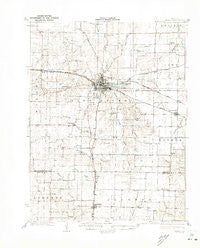 Mexico Missouri Historical topographic map, 1:62500 scale, 15 X 15 Minute, Year 1932