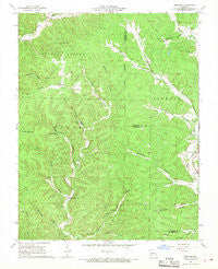 Midridge Missouri Historical topographic map, 1:24000 scale, 7.5 X 7.5 Minute, Year 1966