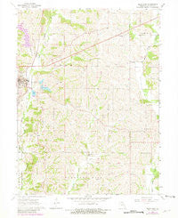 Milan East Missouri Historical topographic map, 1:24000 scale, 7.5 X 7.5 Minute, Year 1964