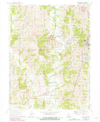 Milan West Missouri Historical topographic map, 1:24000 scale, 7.5 X 7.5 Minute, Year 1964