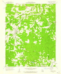 Mineral Point Missouri Historical topographic map, 1:24000 scale, 7.5 X 7.5 Minute, Year 1958