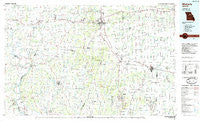Moberly Missouri Historical topographic map, 1:100000 scale, 30 X 60 Minute, Year 1985