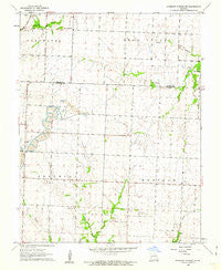 Monegaw Springs NW Missouri Historical topographic map, 1:24000 scale, 7.5 X 7.5 Minute, Year 1960