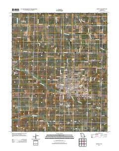 Monett Missouri Historical topographic map, 1:24000 scale, 7.5 X 7.5 Minute, Year 2012
