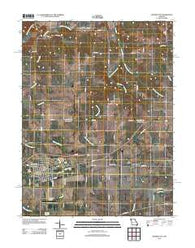 Monroe City Missouri Historical topographic map, 1:24000 scale, 7.5 X 7.5 Minute, Year 2012